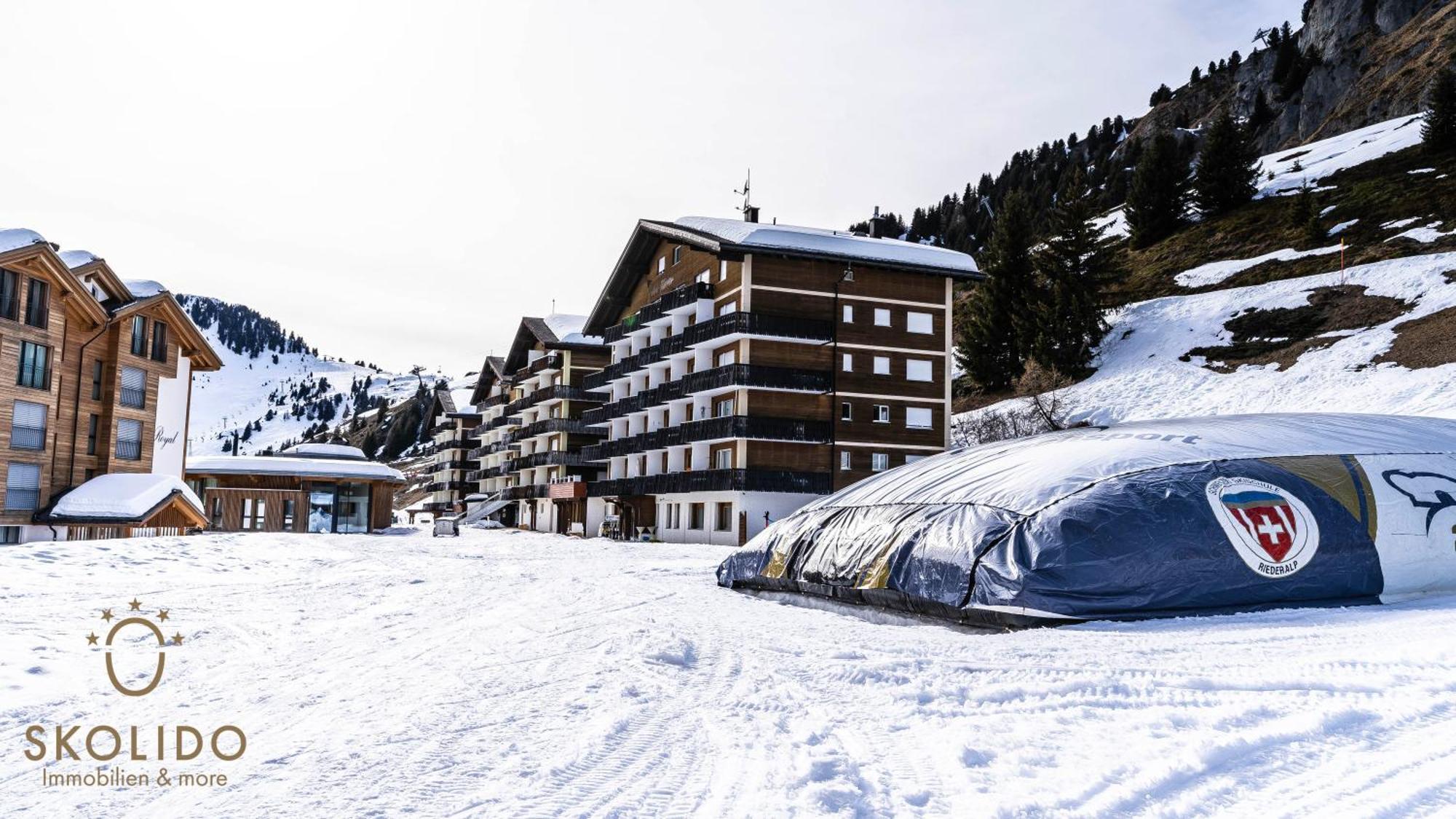 Haus Rhodania Mit Matterhornblick, Riederalp Mitte Esterno foto